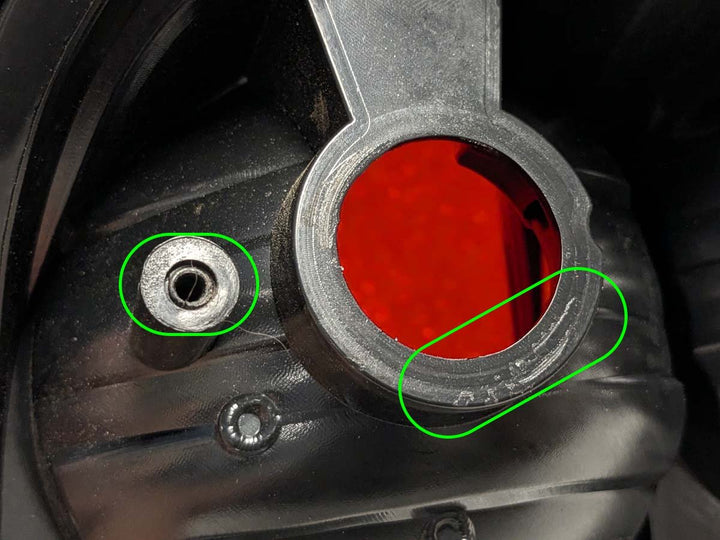 OPEN BOX 2002 - 2009 Chevrolet Trailblazer Dark Red Smoke Lens Tail Lights