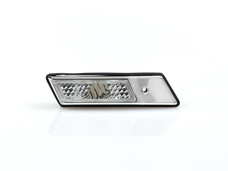 1992-1996 BMW 3 Series E36 / E34 5 Series / E32 7 Series Clear or Smoke Lens Fender Side Marker Light #lens-color_clear-lens-chrome-trim