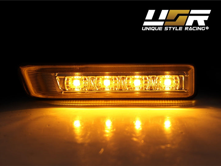 1997 - 1992 BMW 3 Series E36 / 2000 - 2006 BMW E53 X5 Clear or Smoke Lens Amber LED Fender Side Marker Light