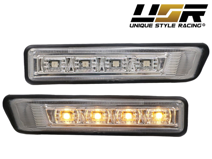 1997 - 1992 BMW 3 Series E36 / 2000 - 2006 BMW E53 X5 Clear or Smoke Lens Amber LED Fender Side Marker Light