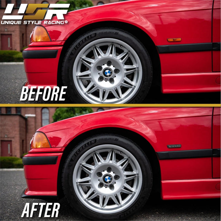 1997 - 1992 BMW 3 Series E36 / 2000 - 2006 BMW E53 X5 Clear or Smoke Lens Amber LED Fender Side Marker Light