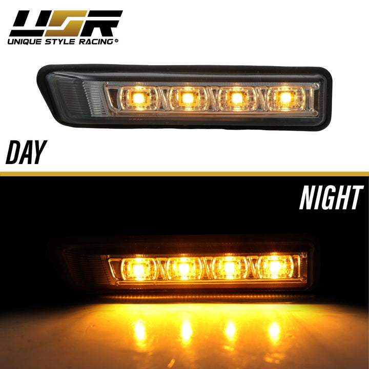 1997 - 1992 BMW 3 Series E36 / 2000 - 2006 BMW E53 X5 Clear or Smoke Lens Amber LED Fender Side Marker Light