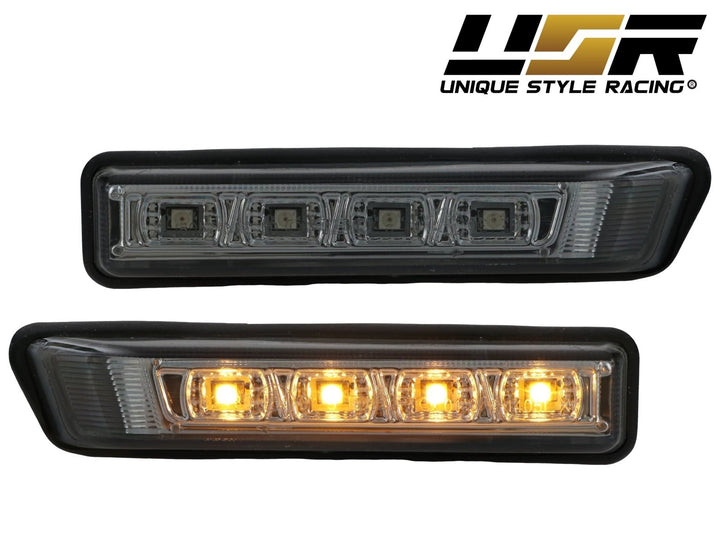 1997 - 1992 BMW 3 Series E36 / 2000 - 2006 BMW E53 X5 Clear or Smoke Lens Amber LED Fender Side Marker Light