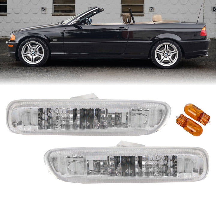 1999 - 2003 BMW 3 Series E46 2D/4D/5D Clear or Smoke Fender Side Marker Light