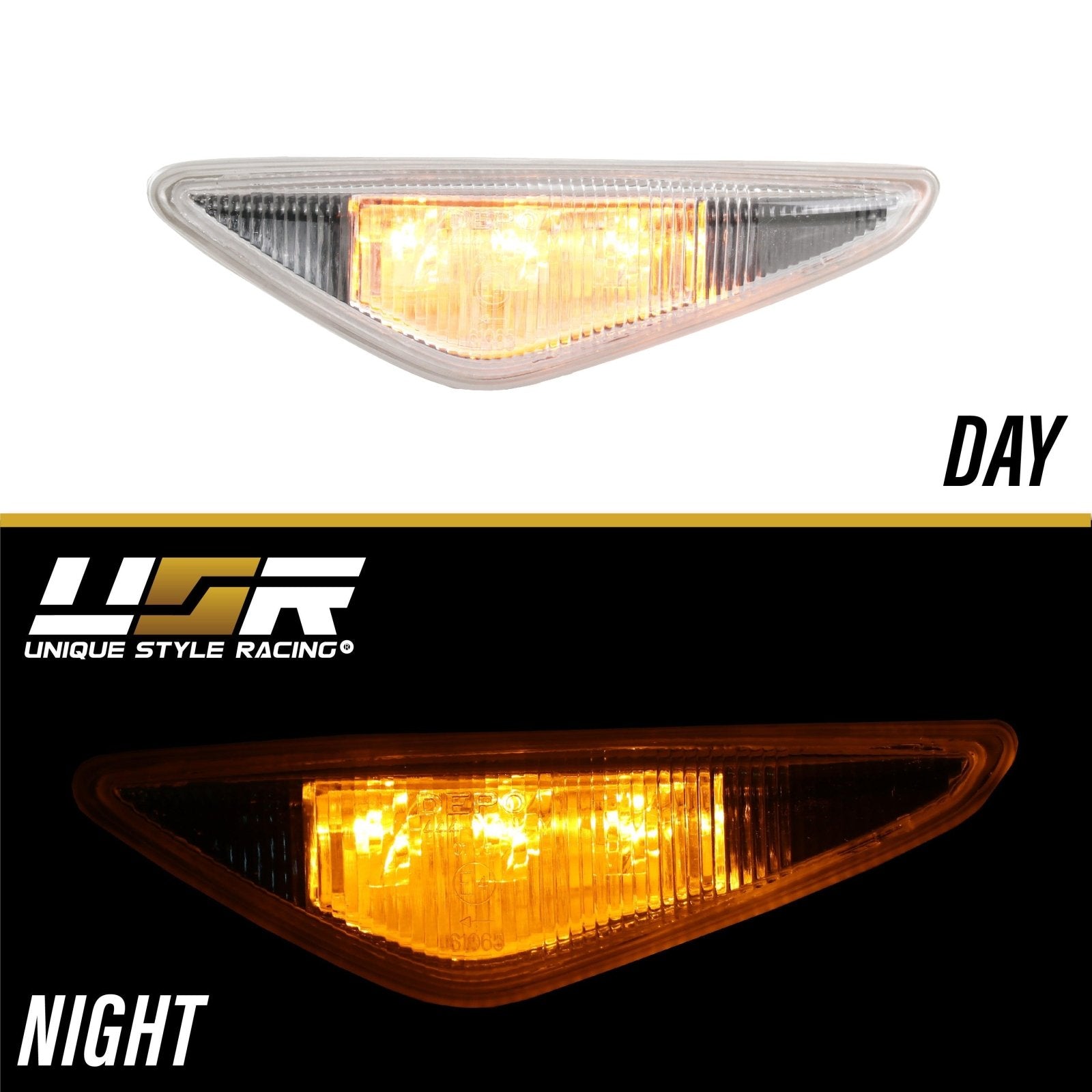 Smoked Sequential LED Side Marker Lights For BMW E46 325i 330i 330ci (98-06)