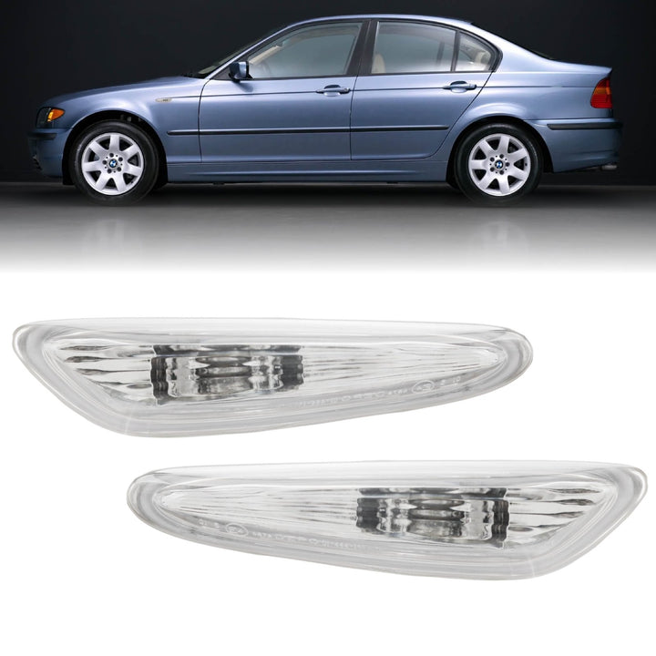 2002-2005 BMW 3 Series E46 4D/5D Clear or Smoke Fender Side Marker Light

#lens-color_clear-lens
