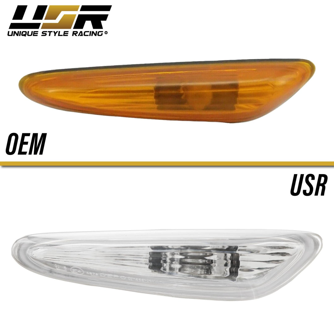 2002-2005 BMW 3 Series E46 4D/5D Clear or Smoke Fender Side Marker Light

#lens-color_clear-lens