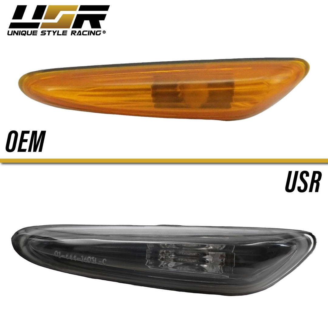 2002-2005 BMW 3 Series E46 4D/5D Clear or Smoke Fender Side Marker Light

#lens-color_dark-smoke-lens