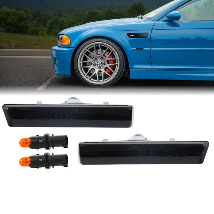 1995 - 2001 BMW E38 7 SERIES / 2001 - 2006 E46 M3 Clear or Smoke Side Marker Light