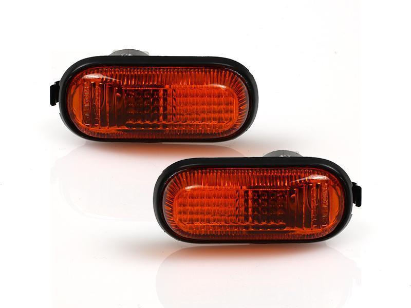 1992 - 1995 Honda Civic JDM Spec Dome Type Amber Side Marker Lights