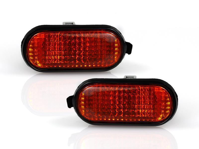 1992 - 1995 Honda Civic EG JDM Spec Flat Type Clear of Amber Lens Fender Side Marker Lights