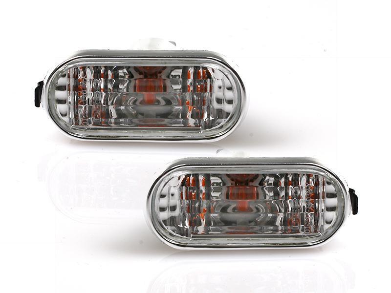 1992 - 1995 Honda Civic EG JDM Spec Flat Type Clear of Amber Lens Fender Side Marker Lights