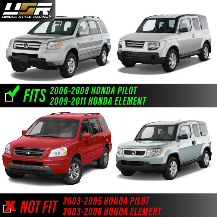 2006 - 2008 Honda Pilot / 2009 - 2011 Honda Element SC Clear or Smoke Fender Side Marker Lights