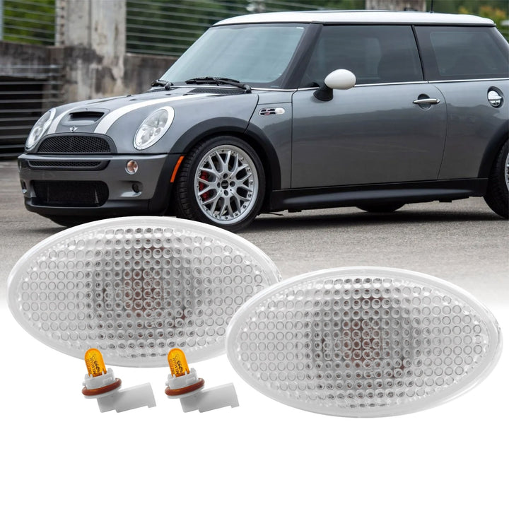 2001 - 2006 Mini Cooper S R50 R53 Frost Clear or Light Smoke Fender Side Marker Light