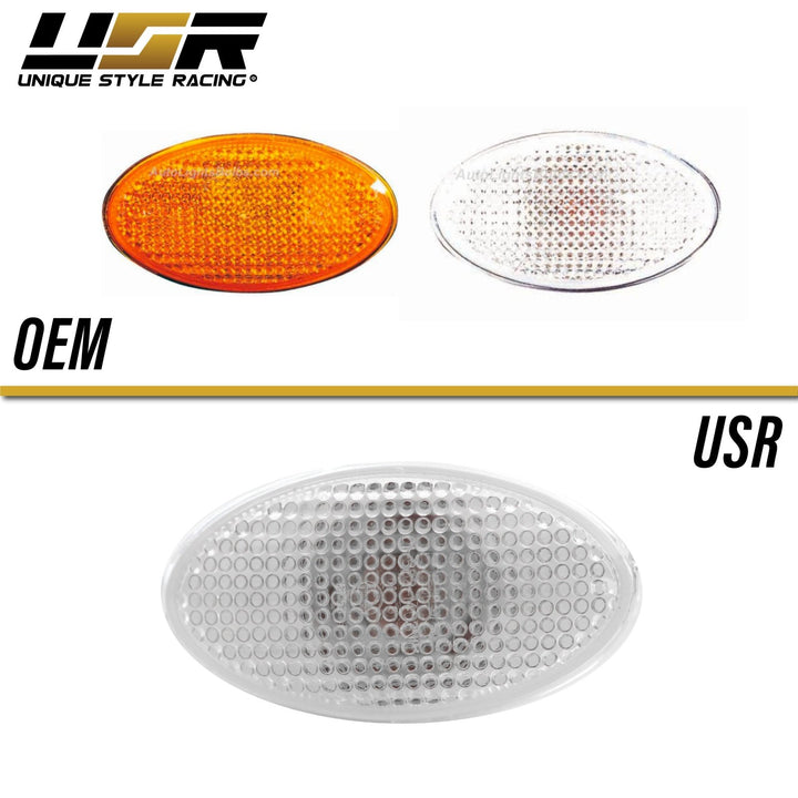 2001 - 2006 Mini Cooper S R50 R53 Frost Clear or Light Smoke Fender Side Marker Light