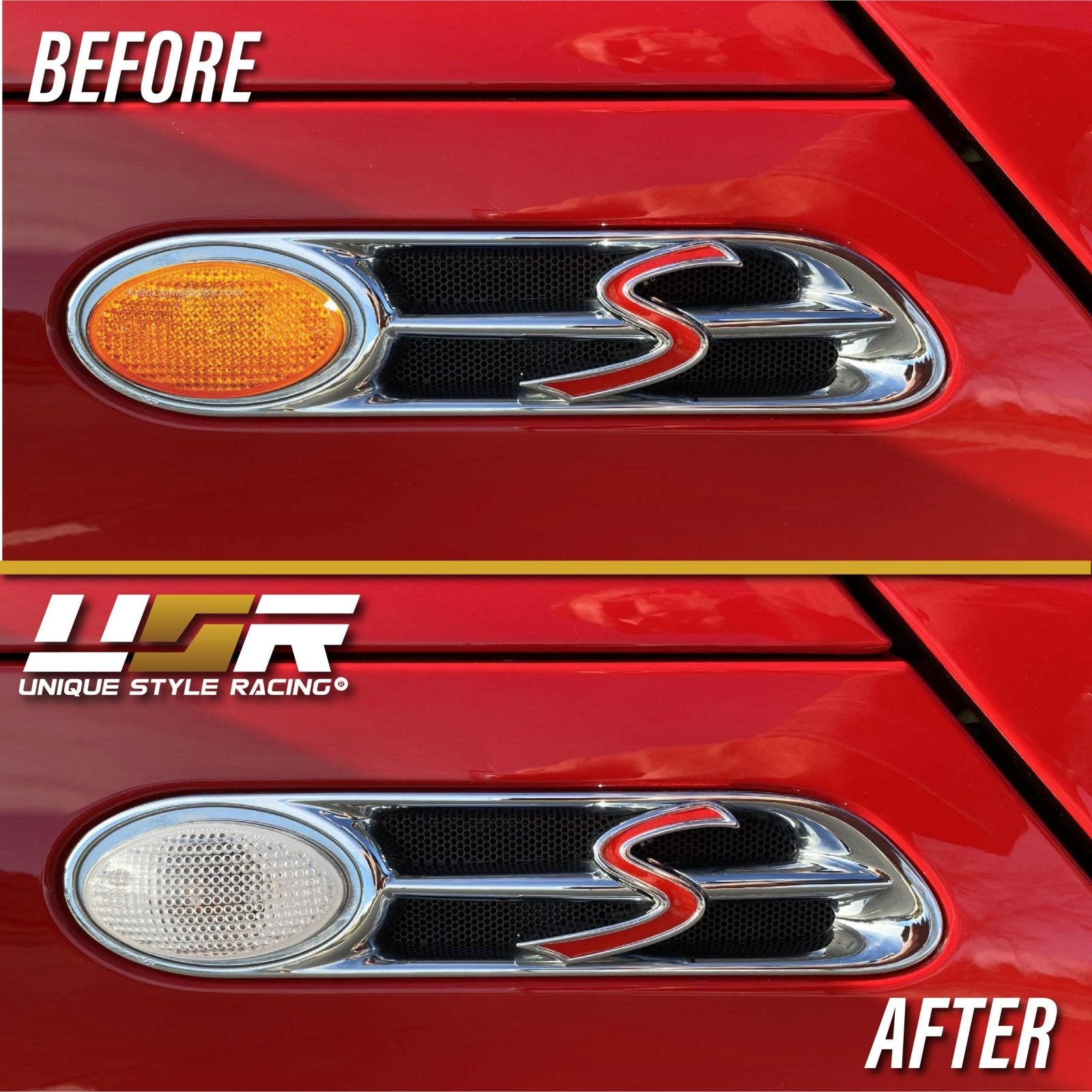 新品未使用　roof mini 2001-2006 Mini Cooper S R50 R53 Frost Clear or Light Smoke