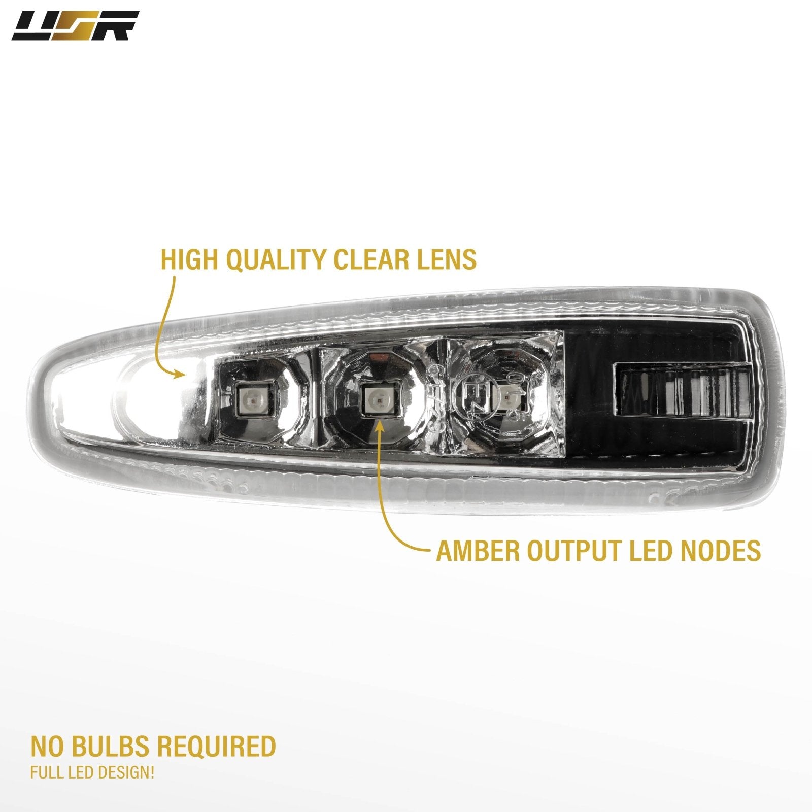 2008-2015 Mitsubishi Lancer (Including Evo X / Evo 10) Amber
