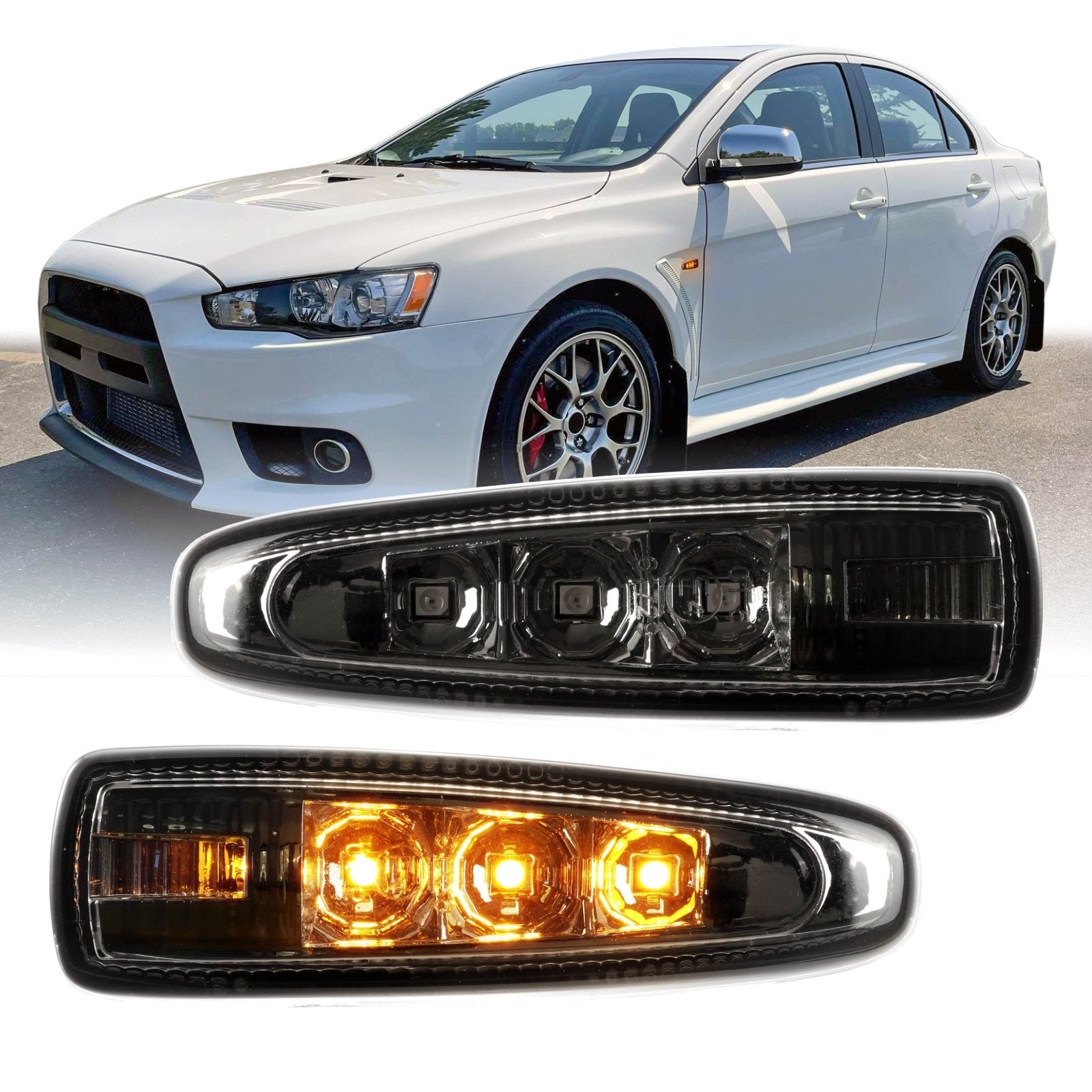 PB2410 アイドリング コンプリートボックス 2007〜2015 2008-2015 Mitsubishi Lancer (Including Evo X / Evo 10) Amber