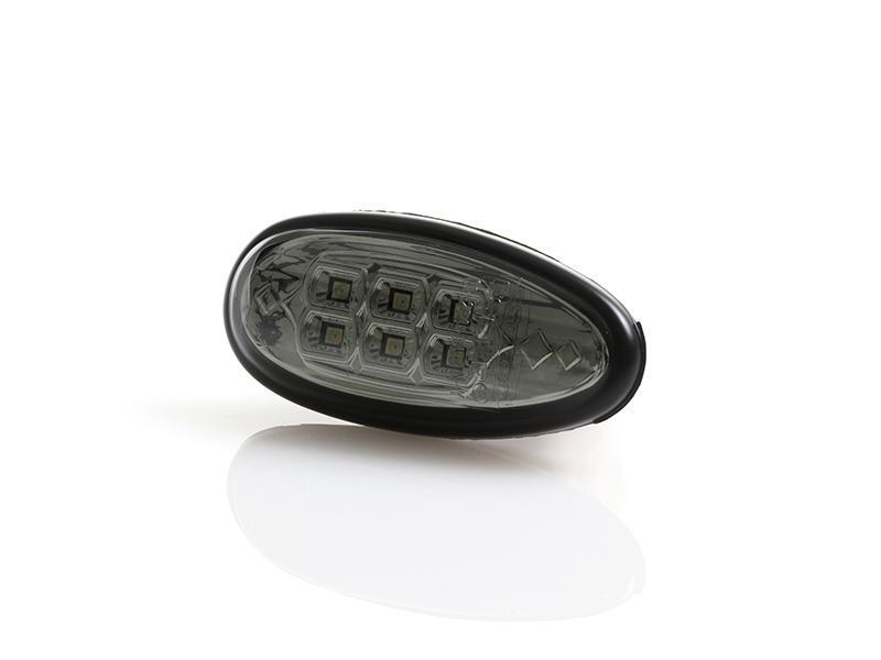 2003 - 2006 Mitsubishi Lancer EVO / 2002 - 2003 Mitsubishi Lancer NonEVO Clear or Smoke Amber LED Front Bumper Side Marker Lights