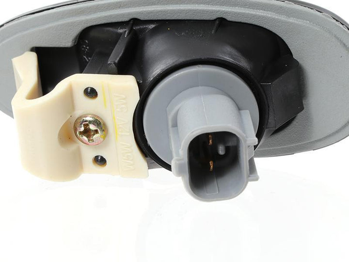 2003 - 2006 Mitsubishi Lancer EVO / 2002 - 2003 Mitsubishi Lancer NonEVO Clear or Smoke Amber LED Front Bumper Side Marker Lights