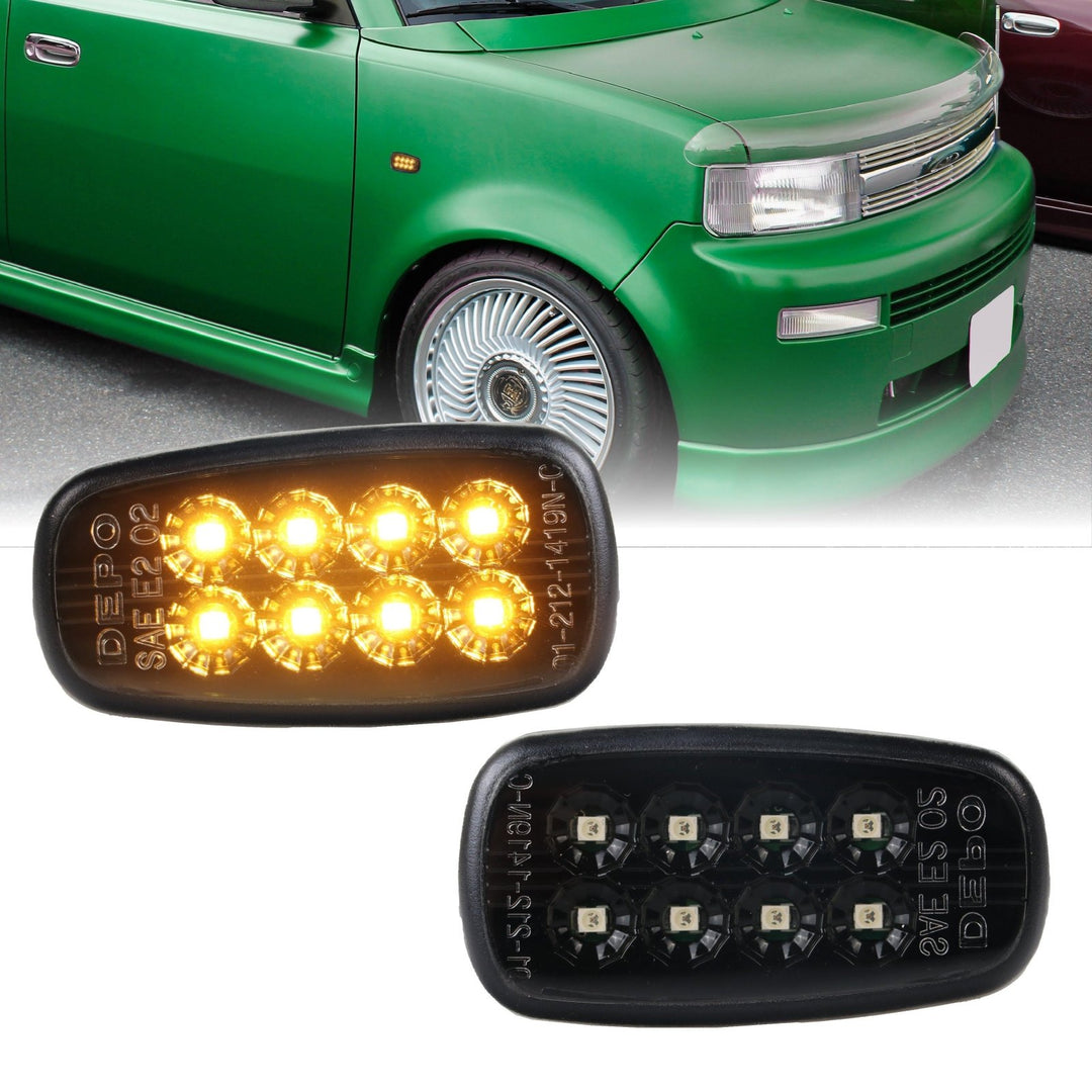 2003 - 2006 Scion xB / BB JDM Style Clear or Smoke LED Fender Side Marker Lights