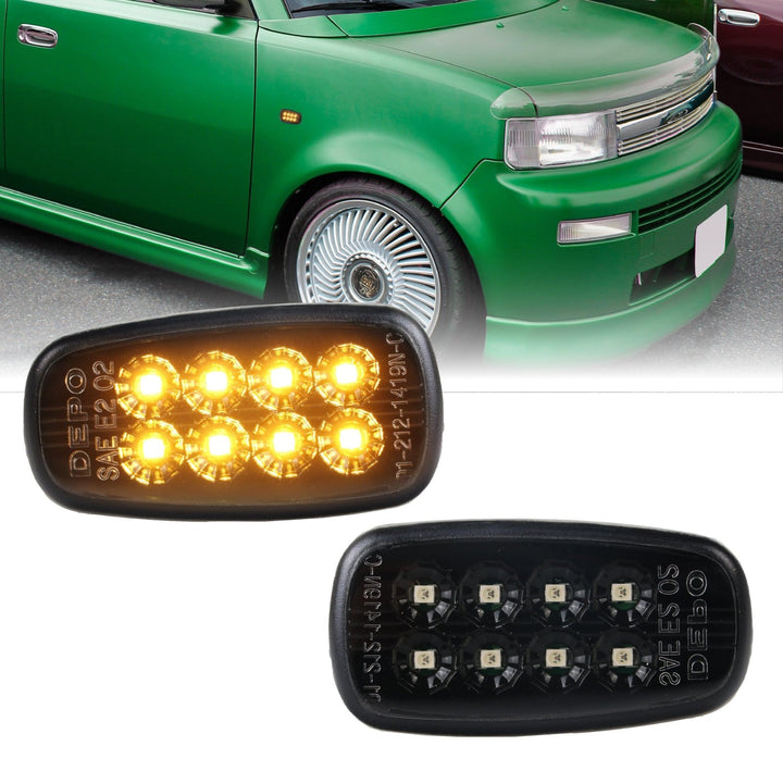 2003 - 2006 Scion xB / BB JDM Style Clear or Smoke LED Fender Side Marker Lights