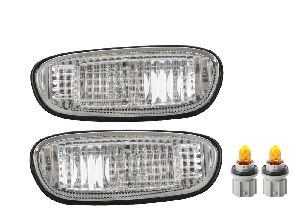 1995 - 2001 Subaru Classic Impreza Clear or Black Front Side Marker Lights