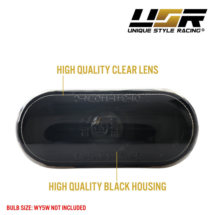 1998-2005 Passat B5 Crystal Black Fender Side Marker Light