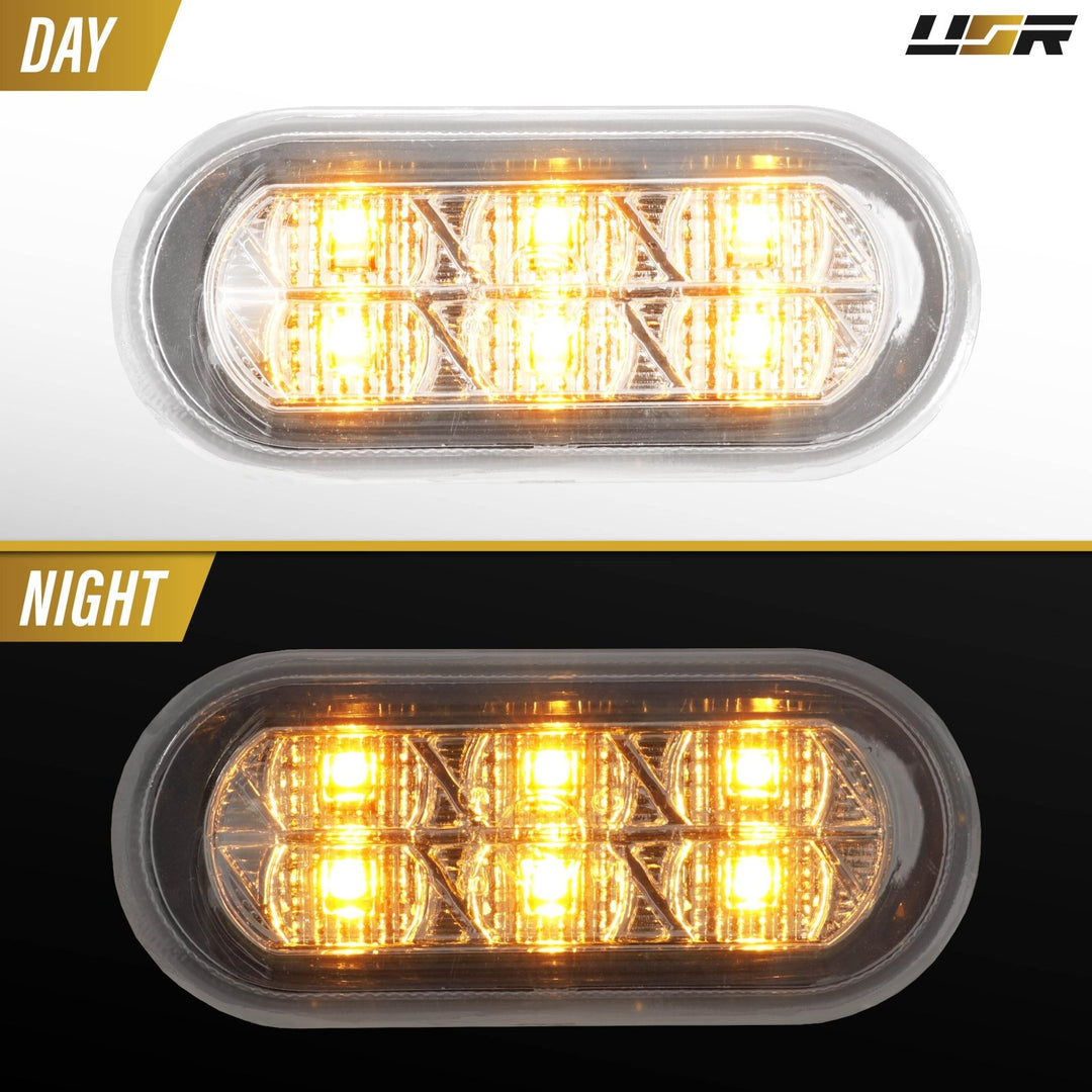 1999 - 2005 VW Golf / GTI / Jetta Mk.4 / 9805 Passat B5 Clear or Smoke Lens Amber LED Fender Side Marker Light