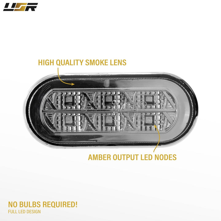 1999 - 2005 VW Golf / GTI / Jetta Mk.4 / 9805 Passat B5 Clear or Smoke Lens Amber LED Fender Side Marker Light
