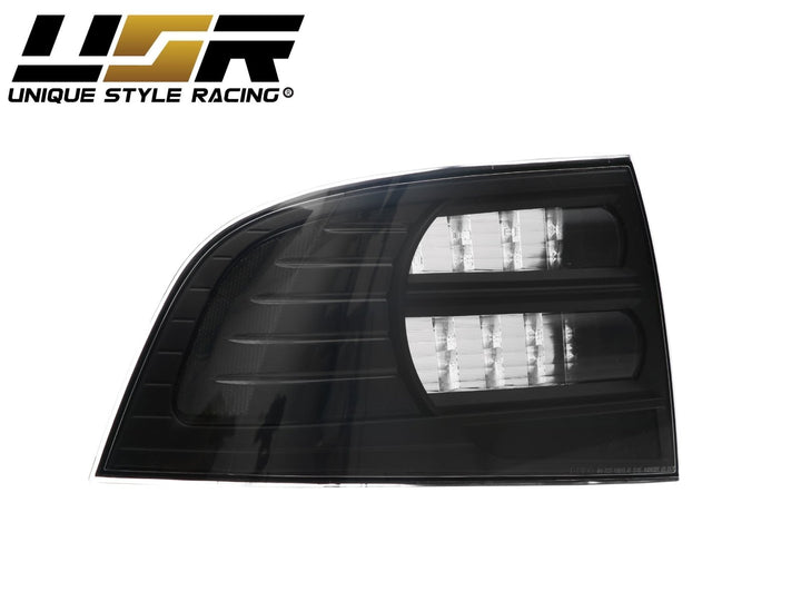 2004 - 2008 Acura TL Black Trim Clear Lens or Smoke Lens Rear Tail Light Cover
