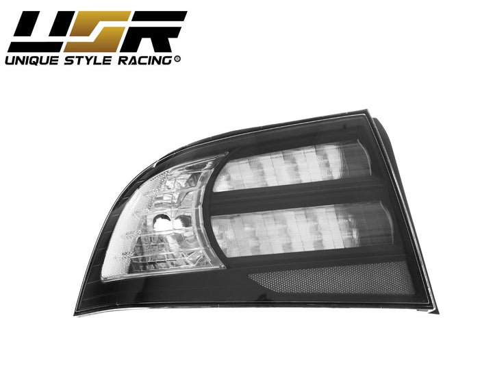 2004 - 2008 Acura TL Black Trim Clear Lens or Smoke Lens Rear Tail Light Cover