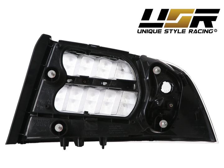 2004 - 2008 Acura TL Black Trim Clear Lens or Smoke Lens Rear Tail Light Cover