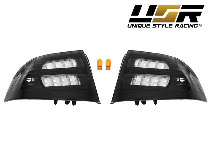 2004 - 2008 Acura TL Black Trim Clear Lens or Smoke Lens Rear Tail Light Cover