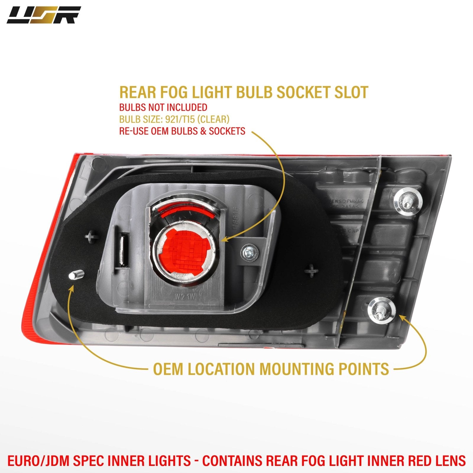 2009-2014 Acura TSX Sedan Driver Left or Passenger Right, Outer or