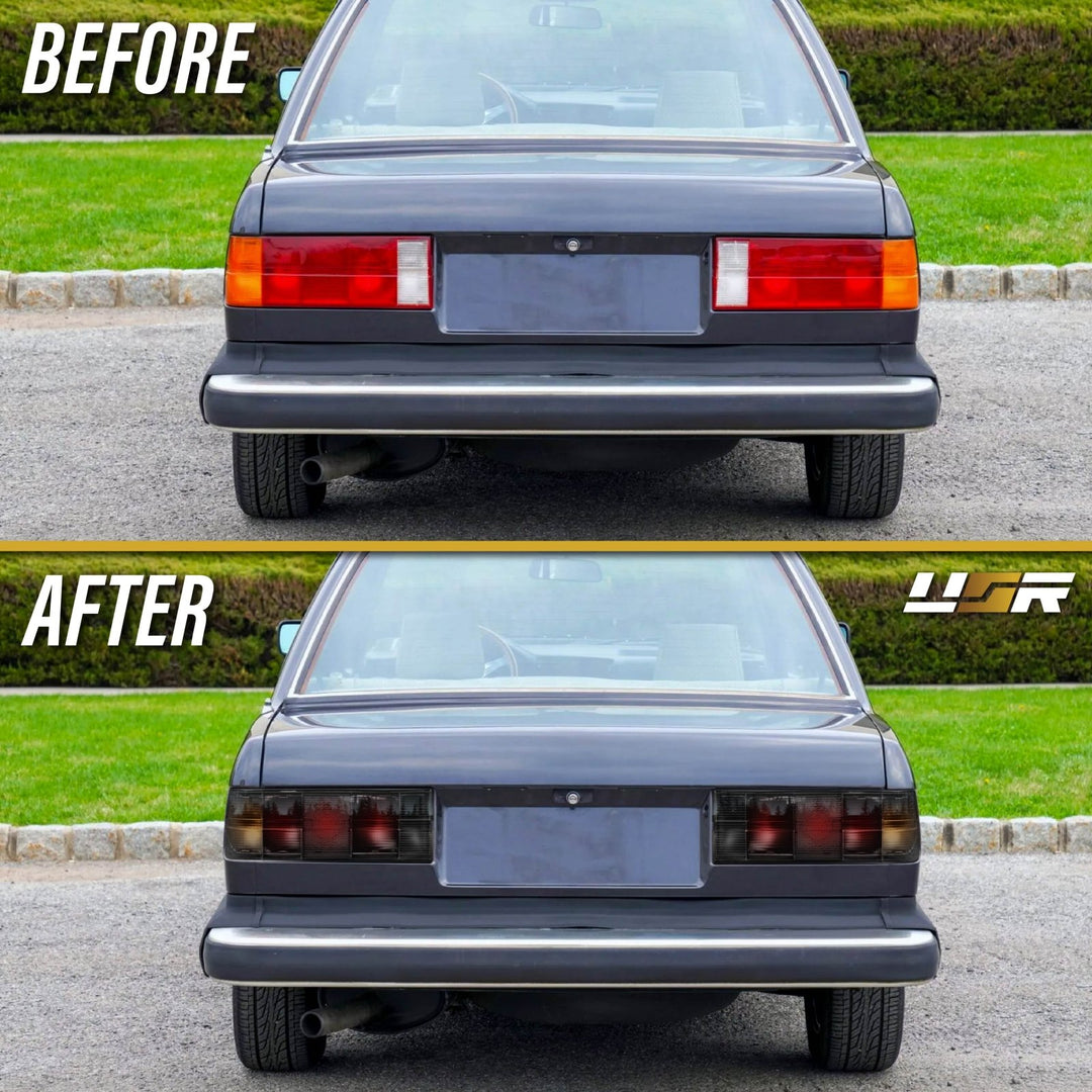 1983 - 1986 BMW E30 Pre Facelift Smoke / Amber Lens Tail Light