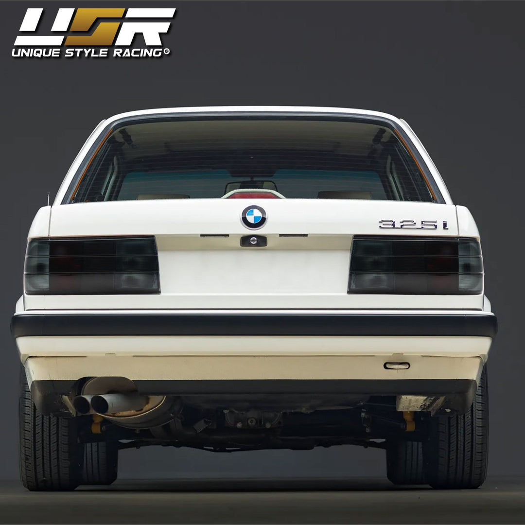 1987 - 1991 BMW E30 2D /4D / Cabrio Euro OE Frosted Smoked OR Red / Smoke Lens Tail Lights