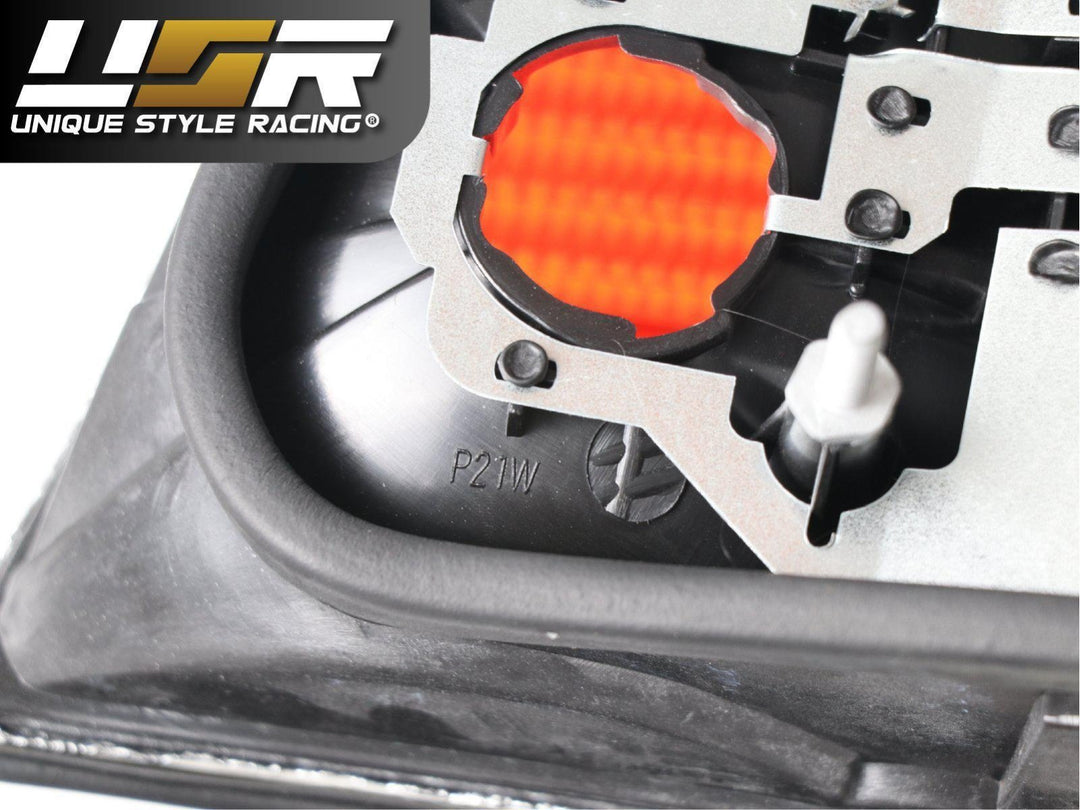 1992 - 1999 BMW E36 3 Series 2D Coupe / Cabrio M3 Euro Smoke Grey Clear Tail Lights