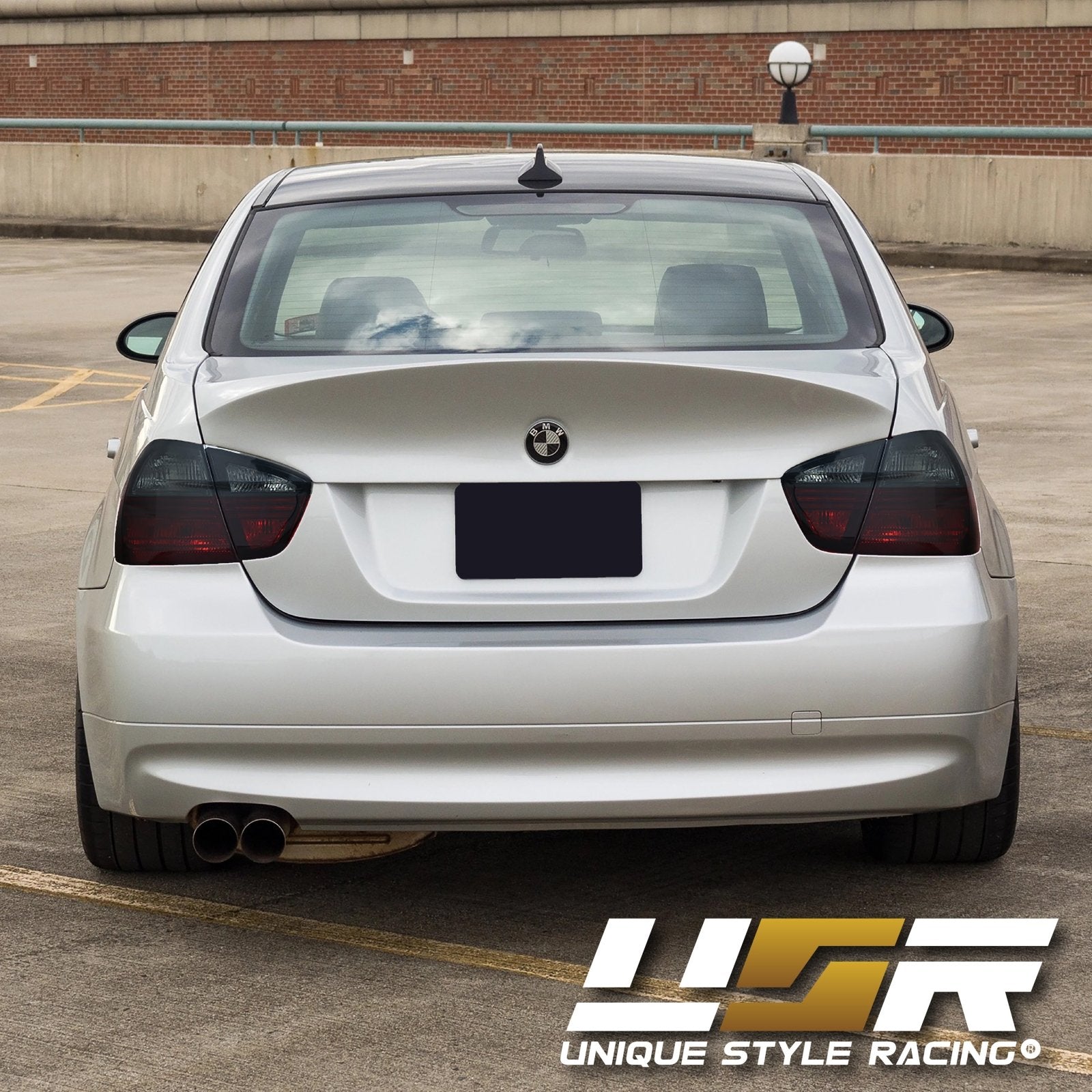 Smoke Bumper Fog Lights For BMW E90 325i 328i 330i 335i (2006-2008) With Bulbs