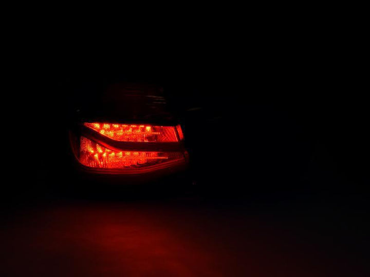 2012 - 2015 BMW 3 Series F30 4D Sedan LCI 4 Pieces LED Light Bar Rear Tail Lights OEM Red or Blackline