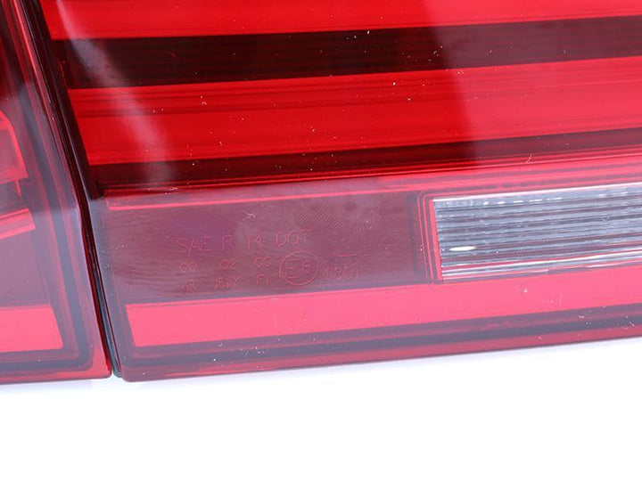 2012 - 2015 BMW 3 Series F30 4D Sedan LCI 4 Pieces LED Light Bar Rear Tail Lights OEM Red or Blackline