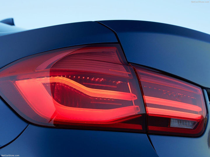 2012 - 2015 BMW 3 Series F30 4D Sedan LCI 4 Pieces LED Light Bar Rear Tail Lights OEM Red or Blackline