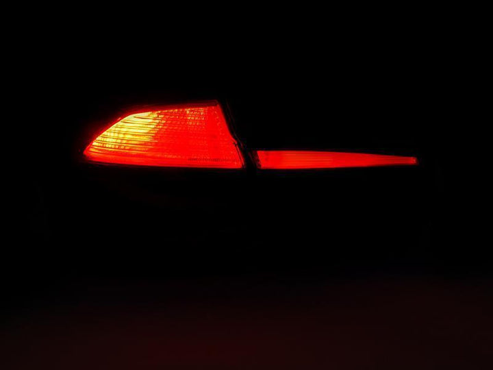 2012 - 2015 BMW 3 Series F30 4D Sedan LCI 4 Pieces LED Light Bar Rear Tail Lights OEM Red or Blackline