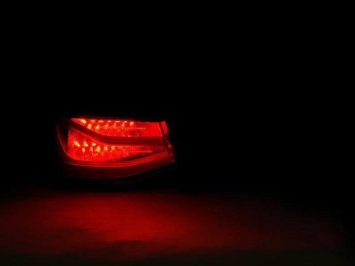 2012 - 2015 BMW 3 Series F30 4D Sedan LCI 4 Pieces LED Light Bar Rear Tail Lights OEM Red or Blackline