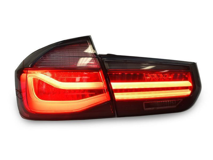 2016 - 2018 BMW 3 Series F30 4D Sedan LCI 4 Pieces BLACKLINE LED Light Bar Rear Tail Lights