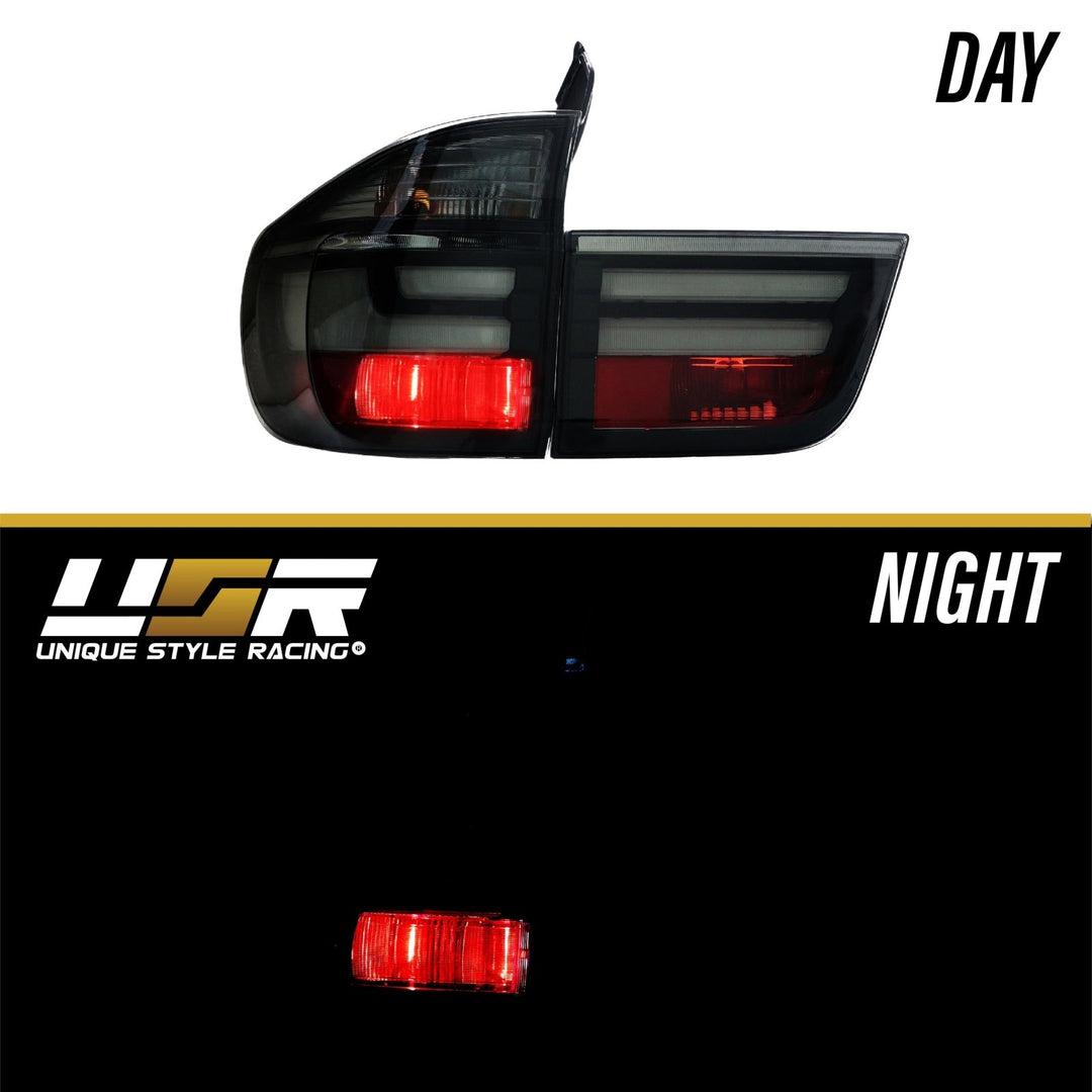 2007-2013 BMW E70 X5 OEM LCI Facelift Style Light Bar LED Smoke or Red/Clear Rear Tail Light Set

#lens-color_smoke-lens