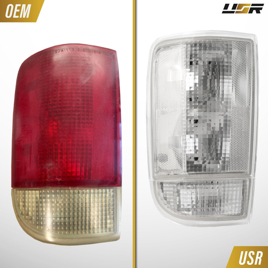1995 - 2004 Chevrolet Chevy Blazer & GMC Jimmy, 1997 - 2001 Envoy EG All Clear Lens Tail Lights