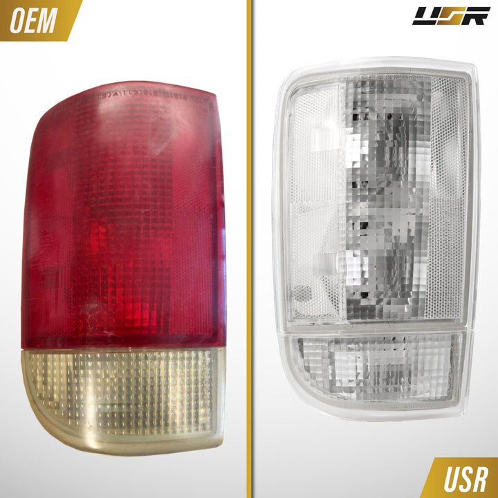1995 - 2004 Chevrolet Chevy Blazer & GMC Jimmy, 1997 - 2001 Envoy EG All Clear Lens Tail Lights
