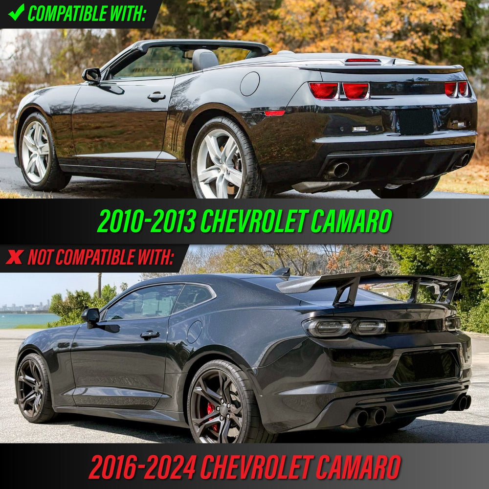 2010 - 2013 Chevrolet Chevy Camaro All Clear Lens 4PC Tail Lights