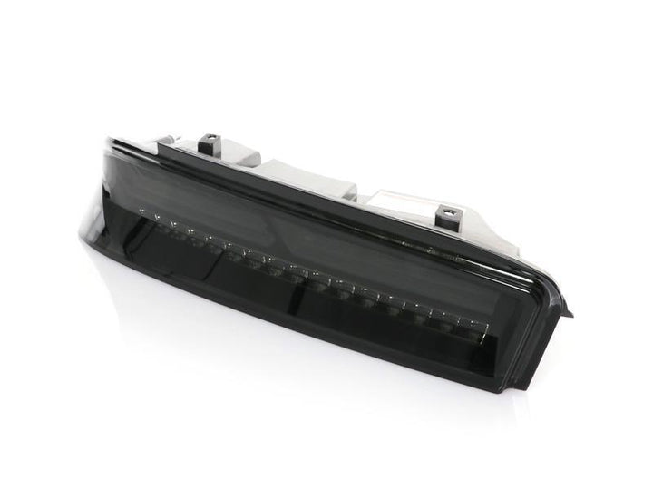2016 - 2018 Chevy Camaro Black Housing Clear or Smoke Lens Amber Sequential Turn Signal FULL LED Tail Light